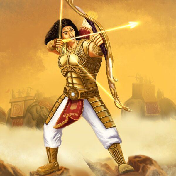 arjuna, warrior, bow and arrows-5415282.jpg