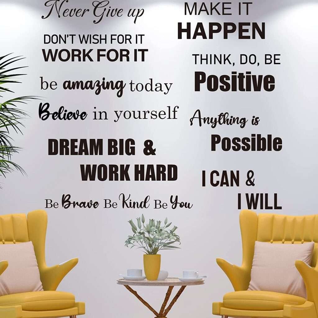 Inspirational Wall Stickers