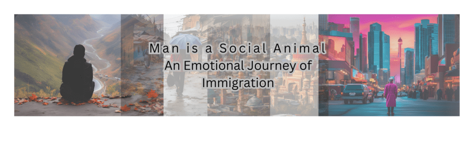 Man is a Social Animal: An Emotional Journey of Immigration